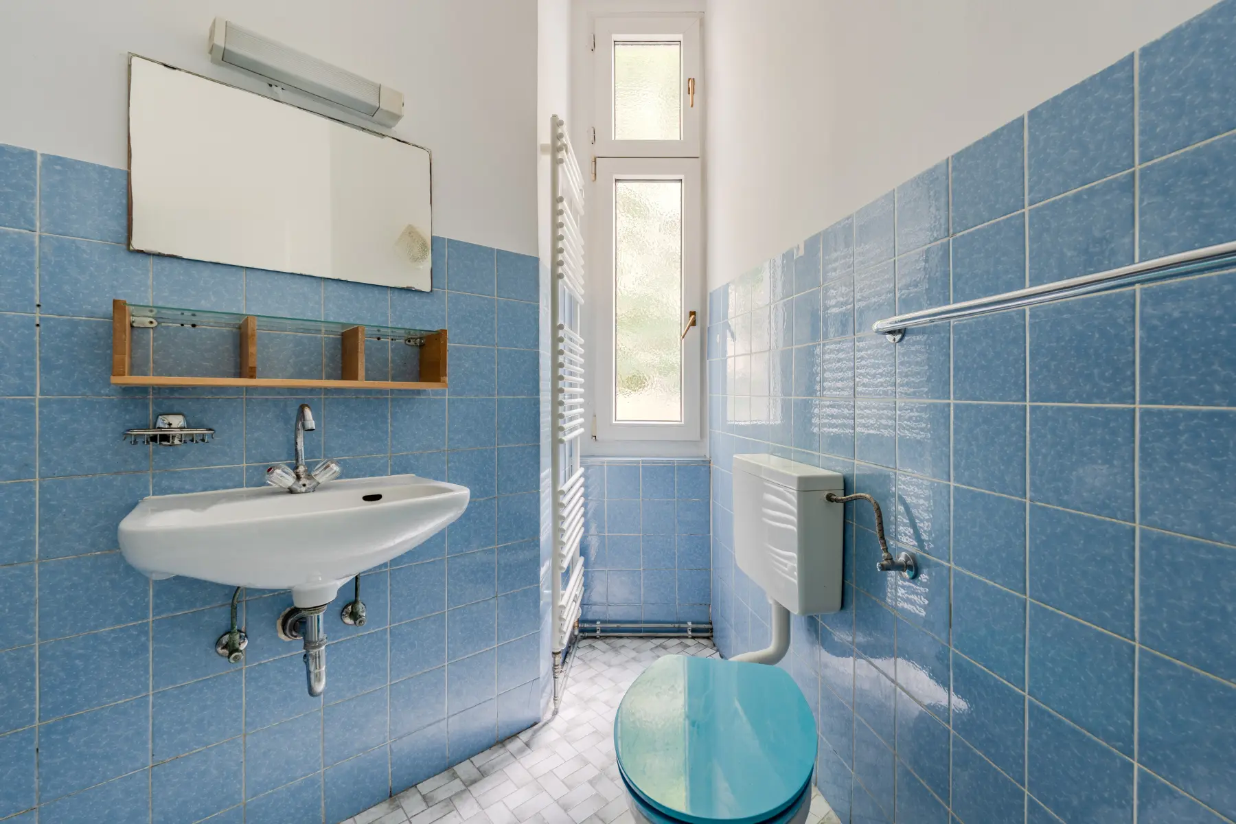 Tageslichtbad mit Dusche